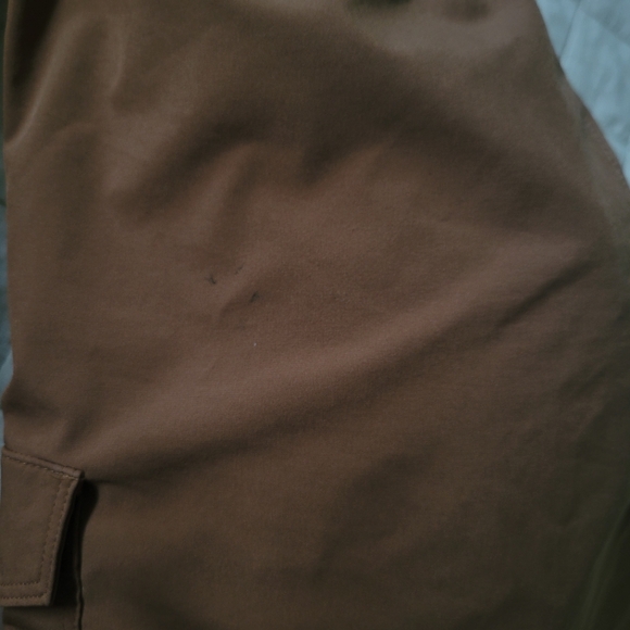 Boys DSG Shorts and T-shirt Outfit Brown Splatter 8 9 Set Lot Cargo Drawstring - Picture 5 of 5